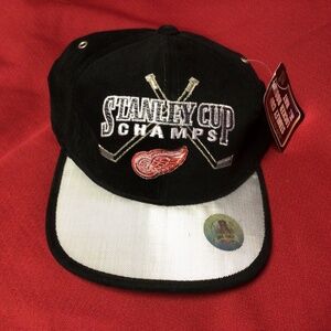 NHL DETROIT REDWINGS championship hat